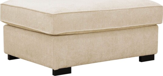 Rossita Fotskammel i chenille - Beige
