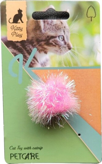 Kitty Play Glitter Ball 5Cm