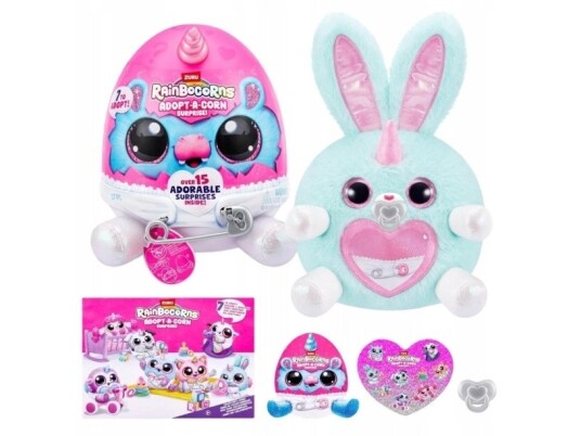Rainbocorns Plush Toy With Accessories Adopt A Corn Surprise 1 Series Assort. 92105 Rainbocorns Plush Toy With Accessories Adopt A Corn Surprise 1 Series Assort. 92105