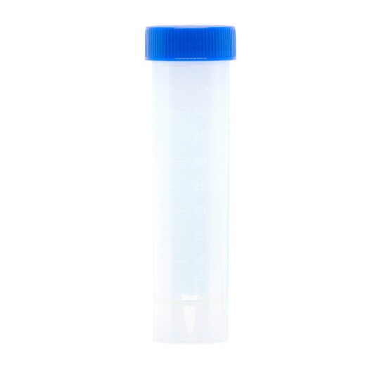 Sterilt prøveglass, 50 ml
