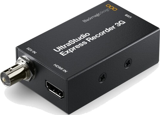 Blackmagic Design UltraStudio Express Recorder 3G HD Opptaker USB-C4 og Thunderbolt