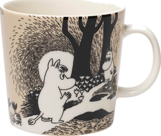 MoominArabia Mummikopp 40 cl Kjærlighet beige MoominArabia Mummikopp 40 cl Kjærlighet beige