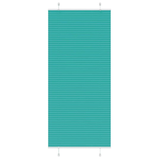 plisségardin Bensin Grønn 85x200 cm Stoff Bredde 84,4