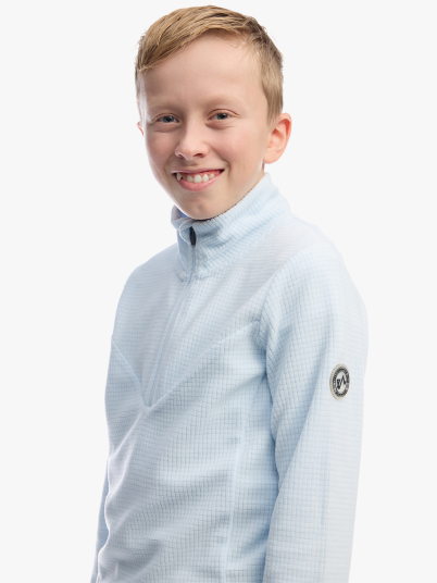 Twentyfour Venture Light Fleece Half Zip Junior Blå 164