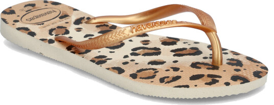 Havaianas Slim Animal   Beige   41 42