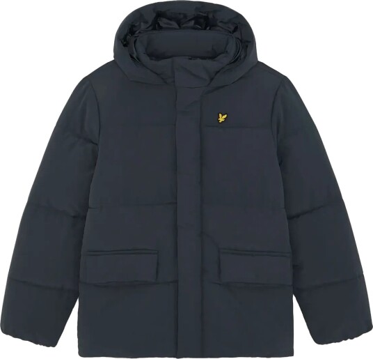 Lyle & Scott Nylon Padded Coat Grey 170 176