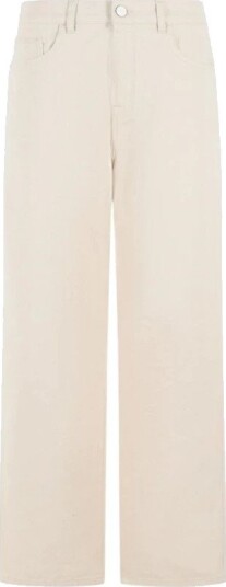 Róhe Dame Jeans Beige XS,