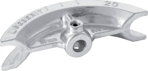 Bøyeform for Geberit Hand