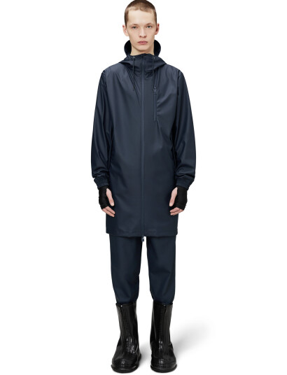 Rains Long Storm Breaker W3 - Navy - XS Rains Long Storm Breaker W3 - Navy - XS