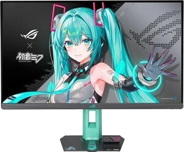 ASUS ROG Strix XG27ACMEG Hatsune Miku 27" QHD LED-skjerm med HDR ASUS ROG Strix XG27ACMEG Hatsune Miku 27" QHD LED-skjerm med HDR