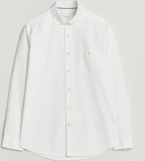 Eton Regular Fit Ivy Oxford Shirt White