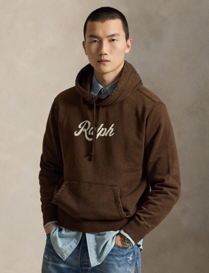 Polo Ralph Lauren The Ralph Logo Hoodie Brown L