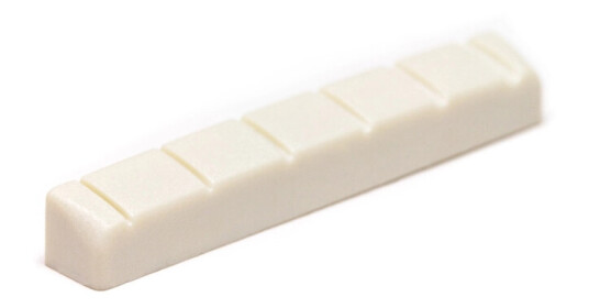 Graph Tech Tusq Pq-6235-00 Guitar Nut, Flat, Slotted, 1 3/4" Long