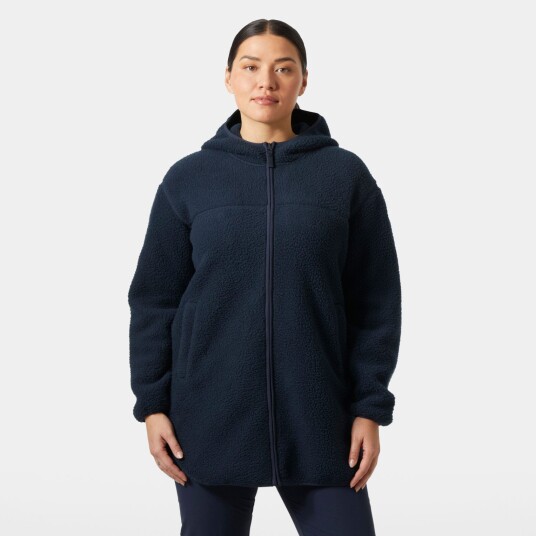 Helly Hansen Maud Pile Jacket Dame Marineblå L