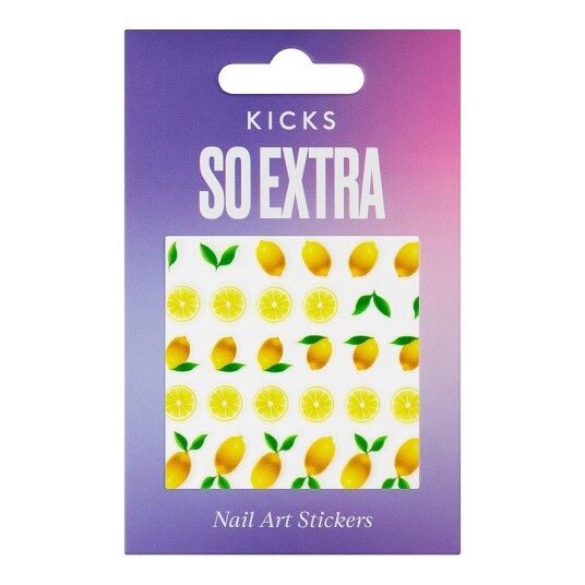 Kicks Beauty KICKS Beauty Nail Decor Stickers Lemon Kicks Beauty KICKS Beauty Nail Decor Stickers Lemon