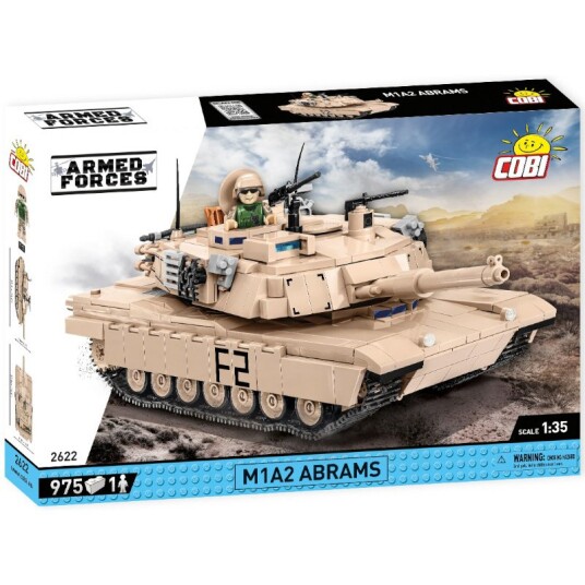 Cobi Armed Forces 982 Deler M1a2 Abrams