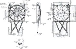 MAGNETI MARELLI 069422862010 Kjølevifte MAGNETI MARELLI 069422862010 Kjølevifte