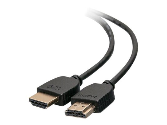 C2G 6ft 4K HDMI Cable - Ultra Flexible Cable with Low Profile Connectors - HDMI-kabel - 1.83 m