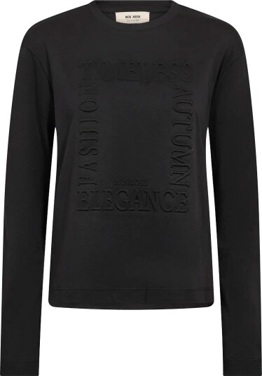 MOS MOSH Mmaly O Ls Tee BLACK XS