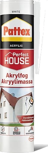 Pattex Akrylfugemasse Hvit 280ml