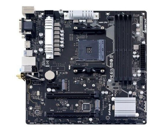 BIOSTAR B550MX/E PRO - motherboard - micro ATX - Socket AM4 - AMD B550 Hovedkort - AMD B550 - AMD AM4 socket - DDR4 RAM - Micro-ATX