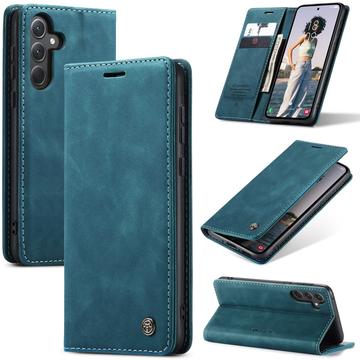 Caseme Samsung Galaxy A56 013 Series Lommebok deksel   Blå