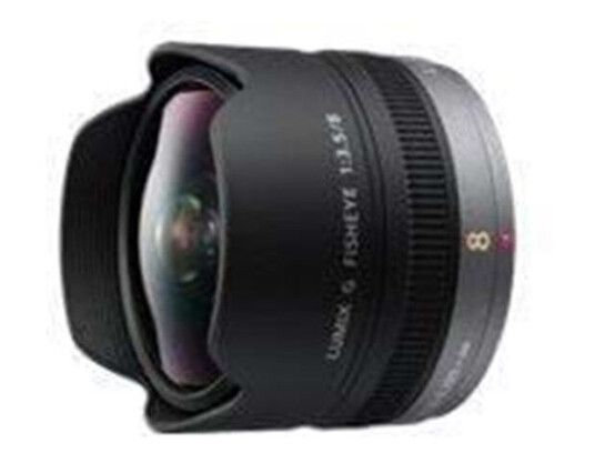 Panasonic Lumix 8mm Fisheye Objektiv for Micro Four Thirds H-F008E