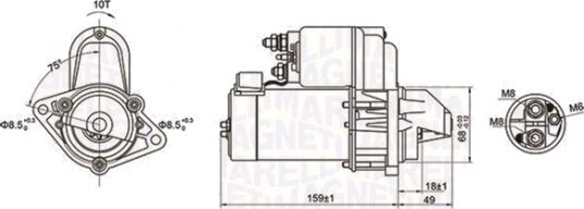 MAGNETI MARELLI 063721257010 Starter MAGNETI MARELLI 063721257010 Starter