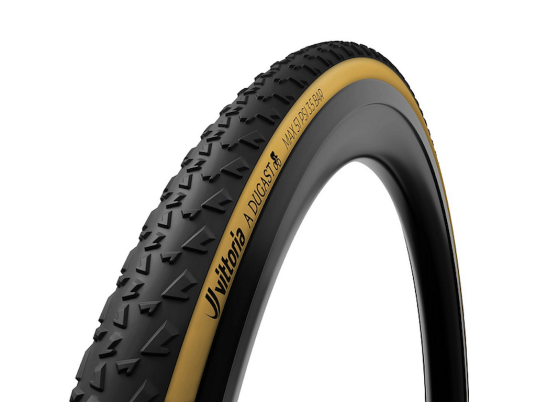 Vittoria A.Dugast Rhino Cross Tubular dekk L 2C Neo 700x33c svart/brun Vittoria A.Dugast Rhino Cross Tubular dekk L 2C Neo 700x33c svart/brun