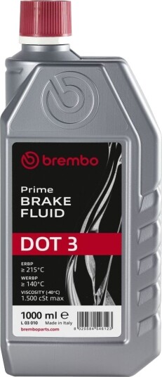 Bremsevæske BREMBO L 03 010 Bremsevæske BREMBO L 03 010
