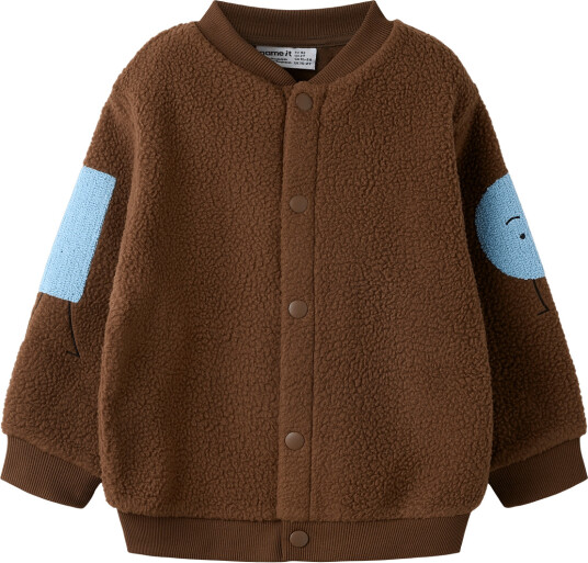 Name It Nmmolanny Ls Nreg Teddy Card   Brown   92