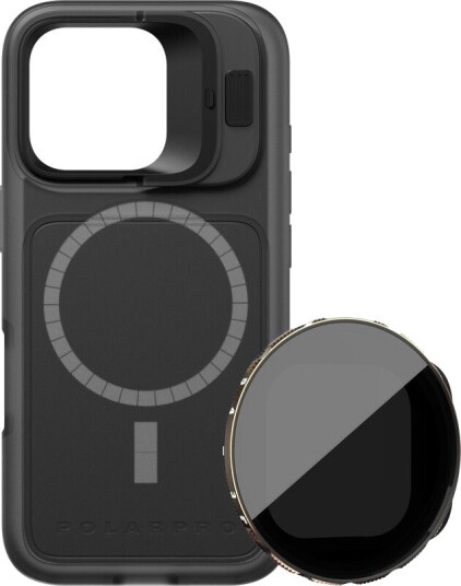 PolarPro LiteChaser BaseCase + VND 3-5 filtersett (iPhone 16 Pro) PolarPro LiteChaser BaseCase + VND 3-5 filtersett (iPhone 16 Pro)