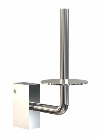 Frost Quadra reservepapirholder, krom
