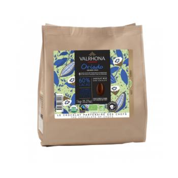Valrhona Mørk Sjokolade Oriado 60% 1kg 