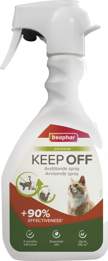Beaphar Keep Off spray 500ml for Katt - Kattetrening og Anti-Kloring