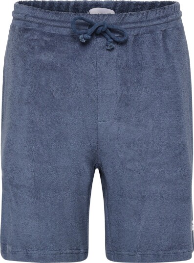 Knowledge Cotton Apparel Fig Loose Fit Terry Shorts Gots/V Blue XXXL