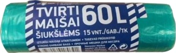 Søppelsekker 60 L 15 Stk Ulike Farger Søppelsekker 60 L 15 Stk Ulike Farger