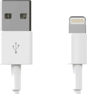 Sinox One Lightning Kabel Usb Hann Til Lightning Hann 1 M Hvit Opptil 480 Mbps Datakoverføring