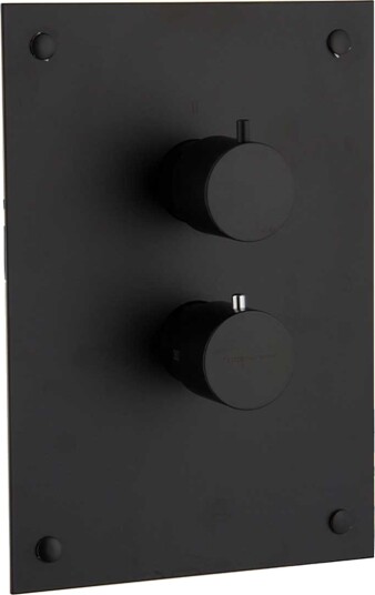 Fima Frontpanel Circolo Dusj Innbygging F4410 Svart Matt Fima Frontpanel Circolo Dusj Innbygging F4410 Svart Matt