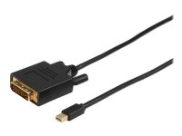 MicroConnect - Adapterkabel - dobbeltlenke - DVI-D (hann) til Mini DisplayPort (hann) - DisplayPort 1.2 - 2 m - 1080p støtte 60 Hz - svart
