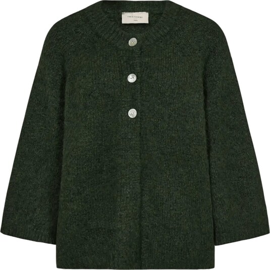 FREE/QUENT Fqgrslulu Cardigan DEEP FOREST MELANGE XXL FREE/QUENT Fqgrslulu Cardigan DEEP FOREST MELANGE XXL
