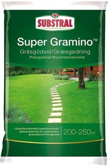 Substral Super Gramino Gressgjødsel 6,5 Kg 200-250kvm