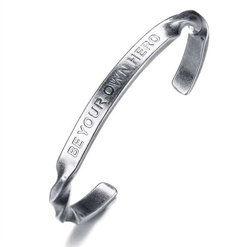 Armbånd vridd stål Armbånd vridd stål