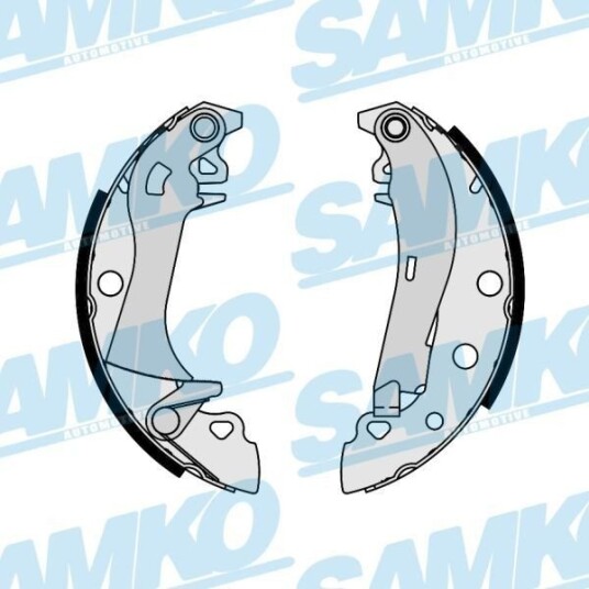 SAMKO 80720 Bremsesko sett