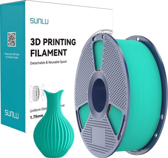 Sunlu Classic PLA Mintgrønn 1.75mm Filament 1kg for 3D-printer