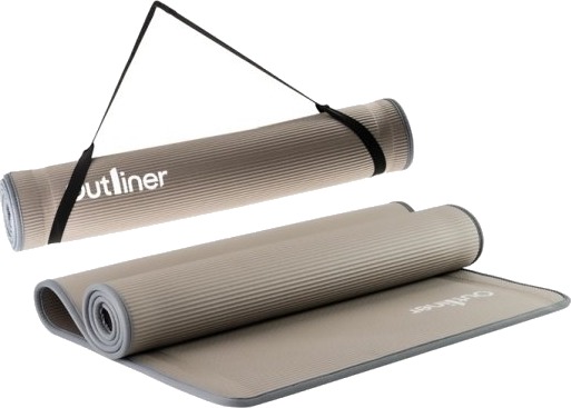 Outliner Treningsmatte Lp8228 1 Cm Grå