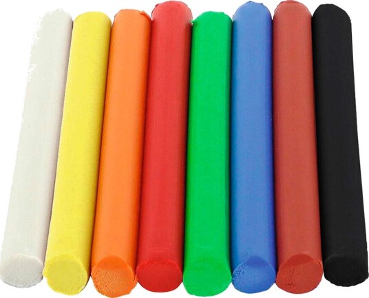 Pelikan Creaplast Modellvoks 8 stk Fargerik