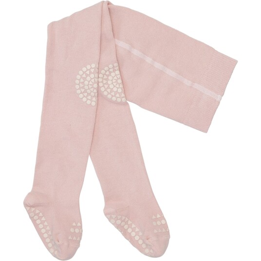 Gobabygo Soft Pink Crawling Strømpebukser Organic Bomull 12-18 mdr