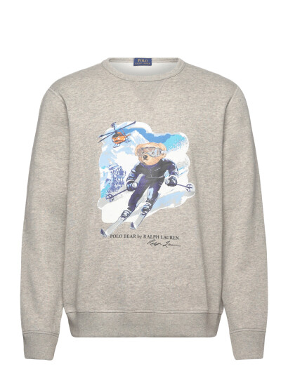 Polo Ralph Lauren Polo Bear Fleece Sweatshirt   Grey   S