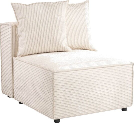 Cubo 1 seters Midtmodul i Manchester 80 cm bred Beige